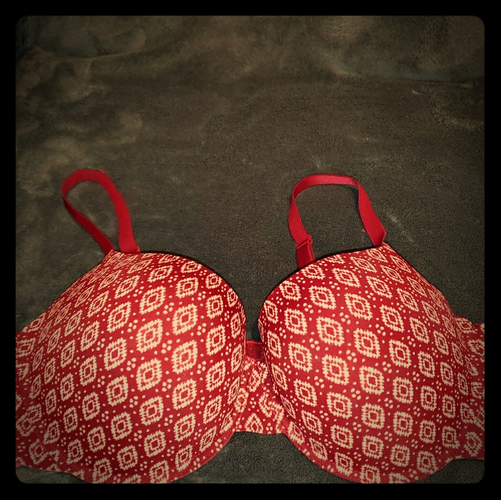40D XOXO Bra, Patterned